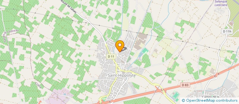 localisation de l'entreprise MONSIEUR SEBASTIEN GRACIA  SAINT-HIPPOLYTE