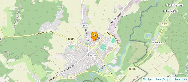 localisation de l'entreprise MONSIEUR SEBASTIEN GRAGEZ  GASNY