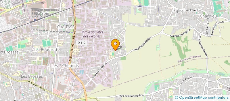 localisation de l'entreprise MONSIEUR SEBASTIEN GRAIL  DECINES-CHARPIEU