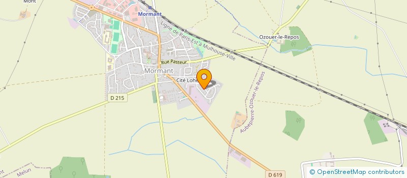 localisation de l'entreprise MONSIEUR SEBASTIEN GRANDIN  MORMANT