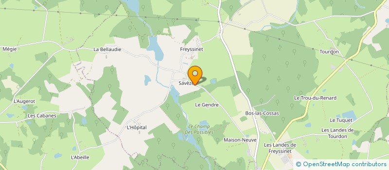 localisation de l'entreprise MONSIEUR SEBASTIEN GRASSAUD à SAINT-PRIEST-LIGOURE