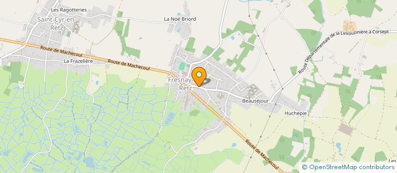 localisation de l'entreprise MONSIEUR SEBASTIEN GRASSET  VILLENEUVE-EN-RETZ