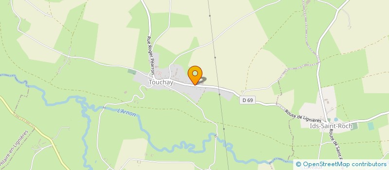 localisation de l'entreprise MONSIEUR SEBASTIEN GRAU  TOUCHAY