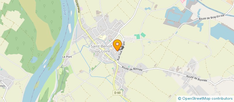localisation de l'entreprise MONSIEUR SEBASTIEN GRAVELET à SAINT-BENOIT-SUR-LOIRE