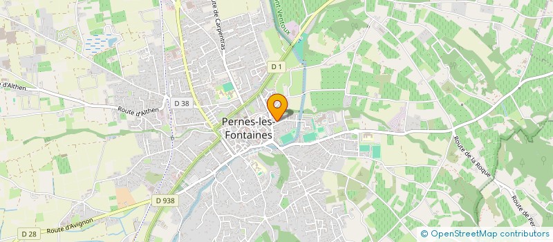 localisation de l'entreprise MONSIEUR SEBASTIEN GRECK à PERNES-LES-FONTAINES