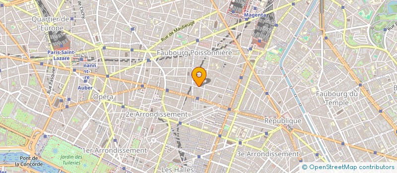 localisation de l'entreprise MONSIEUR SEBASTIEN GREGOIRE DE ROULHAC  PARIS