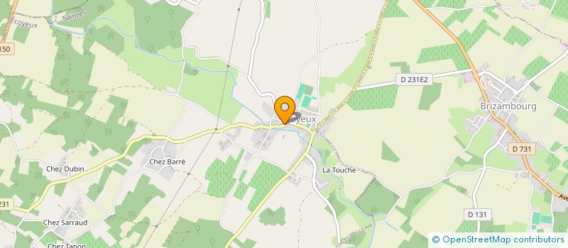 localisation de l'entreprise MONSIEUR SEBASTIEN GRELET  ECOYEUX