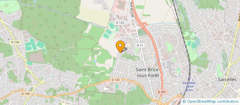 localisation de l'entreprise MONSIEUR SEBASTIEN GRENET  SAINT-BRICE-SOUS-FORET