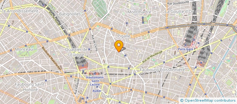 localisation de l'entreprise MONSIEUR SEBASTIEN GRILLAT  PARIS