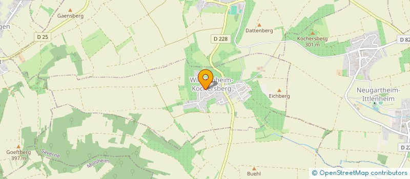 localisation de l'entreprise MONSIEUR SEBASTIEN GROB  WINTZENHEIM-KOCHERSBERG