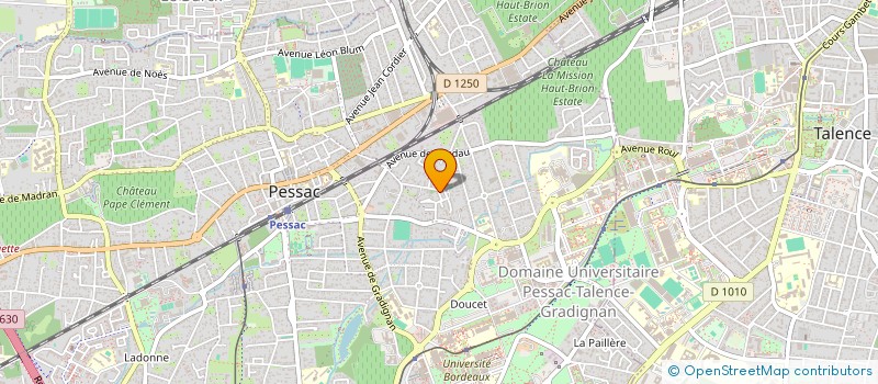 localisation de l'entreprise MONSIEUR SEBASTIEN GROMY à PESSAC