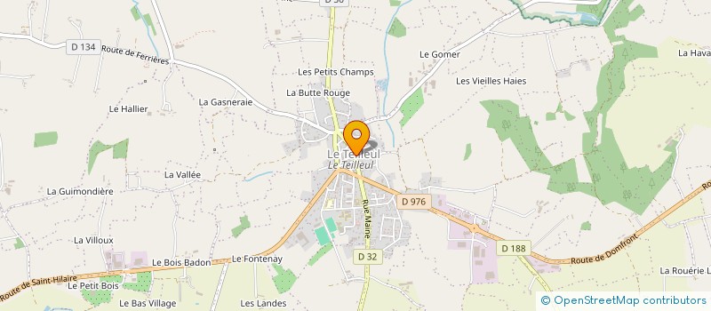 localisation de l'entreprise MONSIEUR SEBASTIEN GROSVALET à LE TEILLEUL