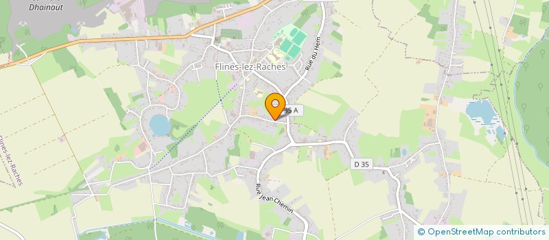 localisation de l'entreprise MONSIEUR SEBASTIEN GRUART  FLINES-LEZ-RACHES