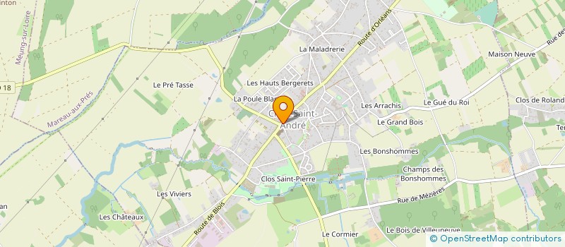 localisation de l'entreprise MONSIEUR SEBASTIEN GRUBER à CLERY-SAINT-ANDRE