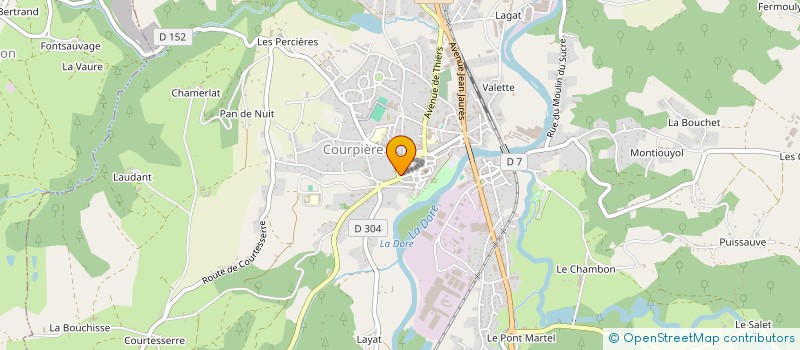 localisation de l'entreprise MONSIEUR SEBASTIEN GUEDES à COURPIERE