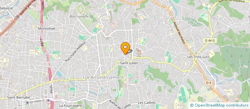 localisation de l'entreprise MONSIEUR SEBASTIEN GUERET à MARSEILLE