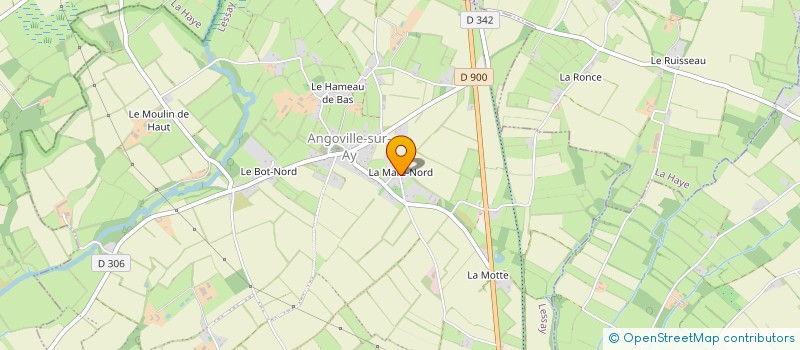 localisation de l'entreprise MONSIEUR SEBASTIEN GUERET  LESSAY