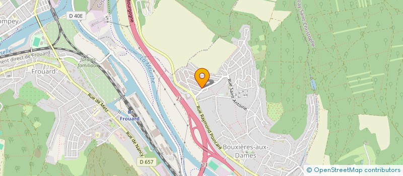 localisation de l'entreprise MONSIEUR SEBASTIEN GUERIN  BOUXIERES-AUX-DAMES