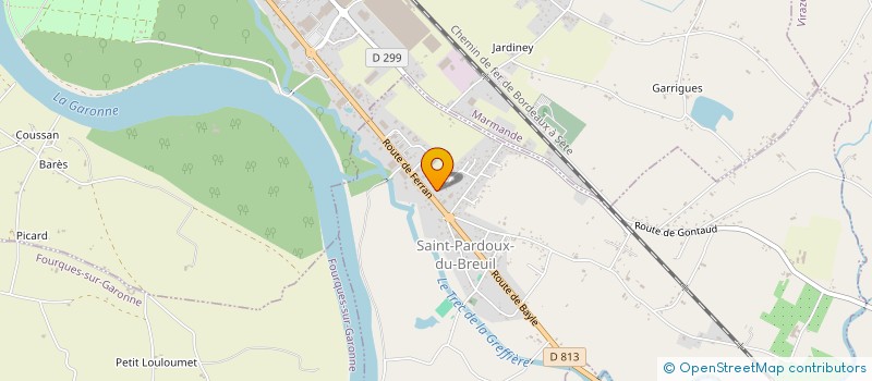 localisation de l'entreprise MONSIEUR SEBASTIEN GUESNON YOU  SAINT PARDOUX DU BREUIL