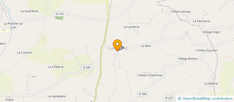 localisation de l'entreprise MONSIEUR SEBASTIEN GUIBOREL  SAINT-DENIS-LE-VETU