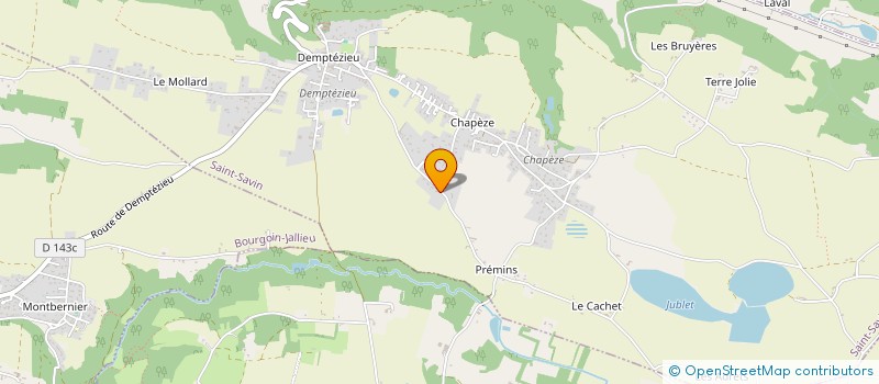 localisation de l'entreprise MONSIEUR SEBASTIEN GUICHARD  SAINT-SAVIN