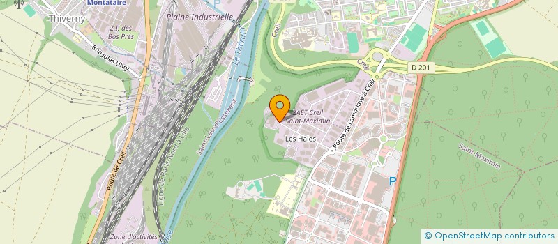 localisation de l'entreprise MONSIEUR SEBASTIEN GUIET  SAINT-MAXIMIN