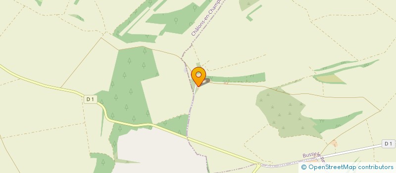 localisation de l'entreprise MONSIEUR SEBASTIEN GUILBERT  BUSSY-LE-REPOS