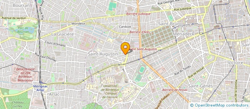 localisation de l'entreprise MONSIEUR SEBASTIEN GUILHAMOU  BORDEAUX