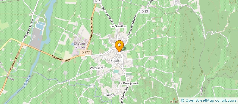 localisation de l'entreprise MONSIEUR SEBASTIEN GUILLAUME  SABLET