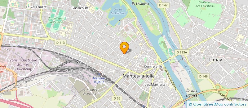 localisation de l'entreprise MONSIEUR SEBASTIEN GUILLAUT  MANTES-LA-JOLIE