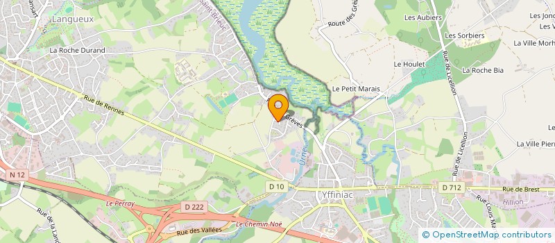 localisation de l'entreprise MONSIEUR SEBASTIEN GUILLOUX  LANGUEUX