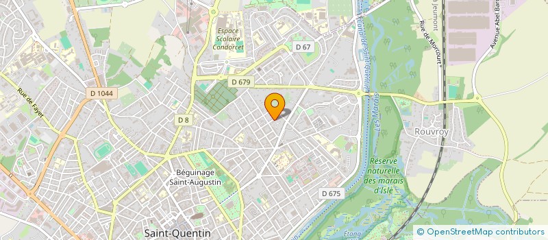 localisation de l'entreprise MONSIEUR SEBASTIEN GUIN à SAINT-QUENTIN