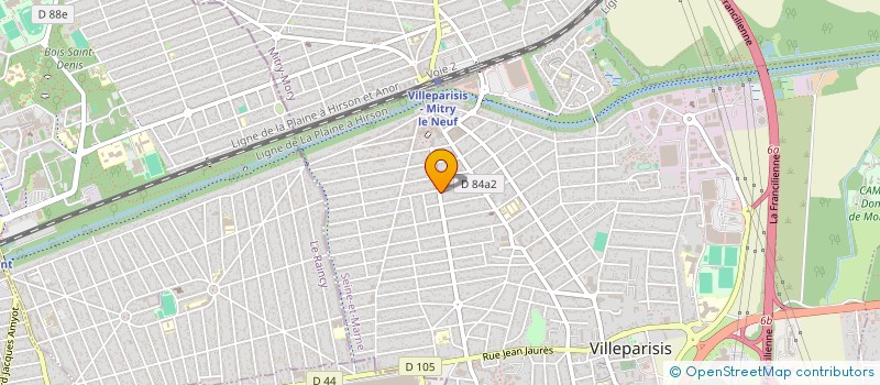 localisation de l'entreprise MONSIEUR SEBASTIEN GUINEZ  SEILLONS-SOURCE-D ARGENS