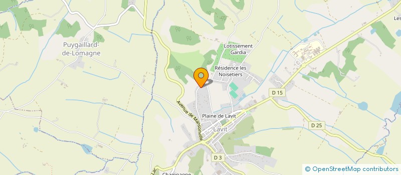 localisation de l'entreprise MONSIEUR SEBASTIEN GUINOT  BEAUVILLE