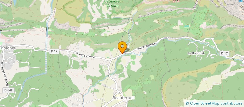 localisation de l'entreprise MONSIEUR SEBASTIEN GUIOL  BEAURECUEIL