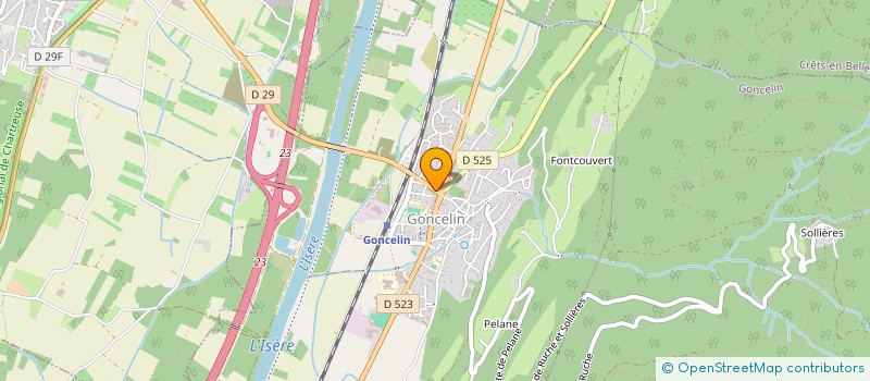 localisation de l'entreprise MONSIEUR SEBASTIEN GUIRAO  GONCELIN