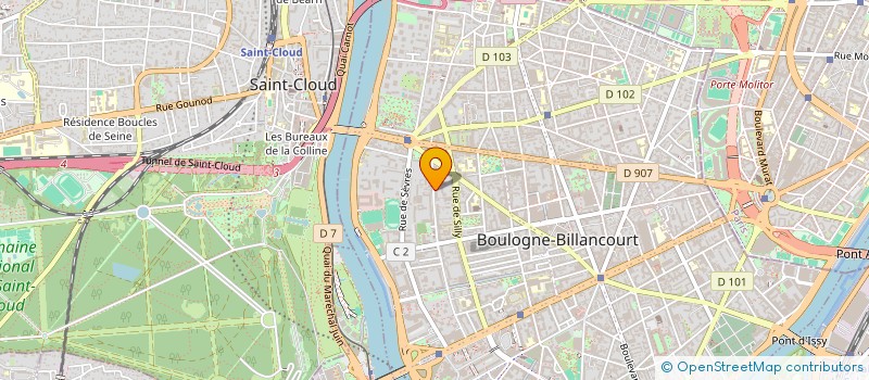 localisation de l'entreprise MONSIEUR SEBASTIEN GULLUNI à BOULOGNE-BILLANCOURT