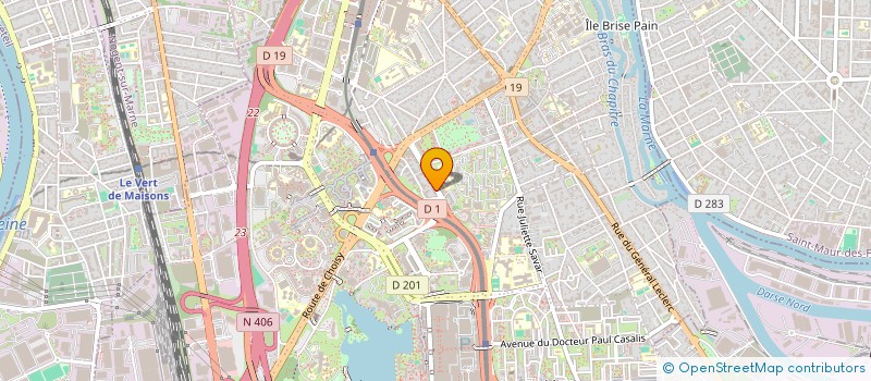 localisation de l'entreprise MONSIEUR SEBASTIEN GUYOT  CRETEIL