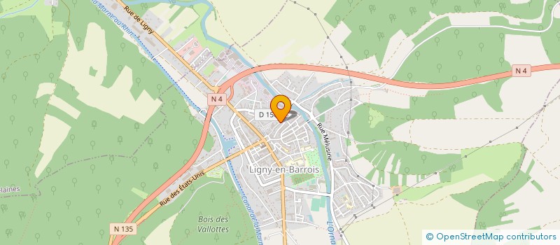 localisation de l'entreprise MONSIEUR SEBASTIEN GUYOT à LIGNY-EN-BARROIS