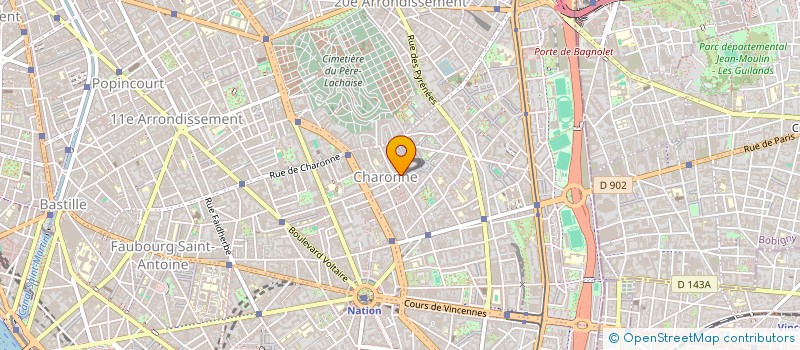 localisation de l'entreprise MONSIEUR SEBASTIEN GUYOT  PARIS