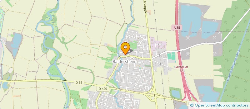 localisation de l'entreprise MONSIEUR SEBASTIEN HAEFFELE  BALDERSHEIM