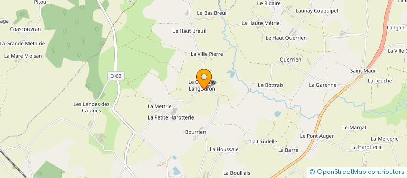localisation de l'entreprise MONSIEUR SEBASTIEN HAILLANT à CAULNES