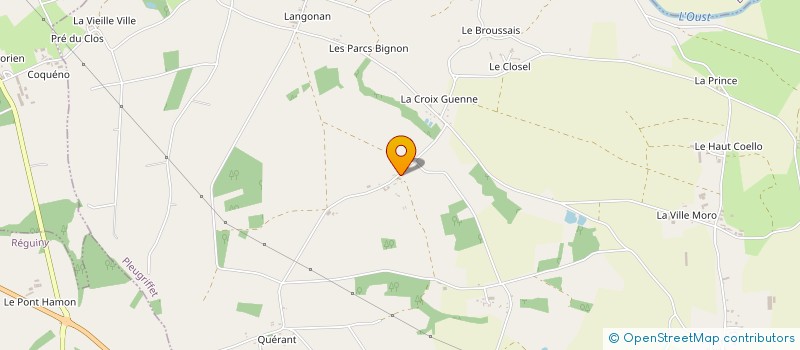 localisation de l'entreprise MONSIEUR SEBASTIEN HAINCOURT  PLEUGRIFFET