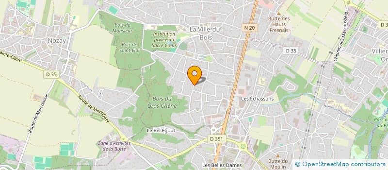 localisation de l'entreprise MONSIEUR SEBASTIEN HALLARD à LA VILLE-DU-BOIS