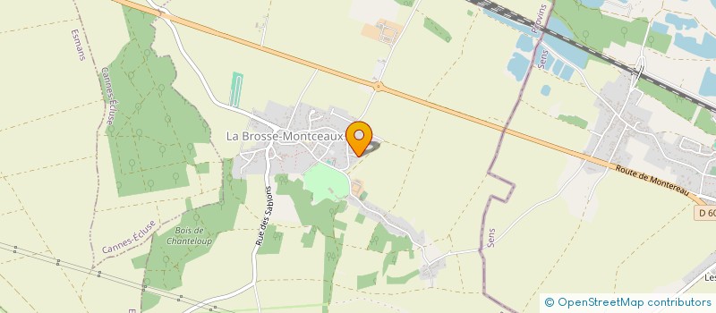 localisation de l'entreprise MONSIEUR SEBASTIEN HALLEUR  LA BROSSE-MONTCEAUX