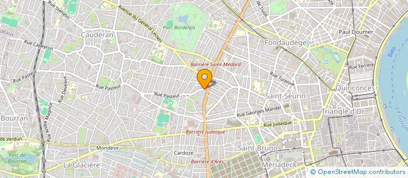 localisation de l'entreprise MONSIEUR SEBASTIEN HAMADACHE à BORDEAUX