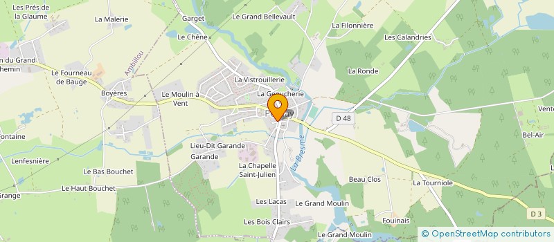 localisation de l'entreprise MONSIEUR SEBASTIEN HAMARD  PERNAY