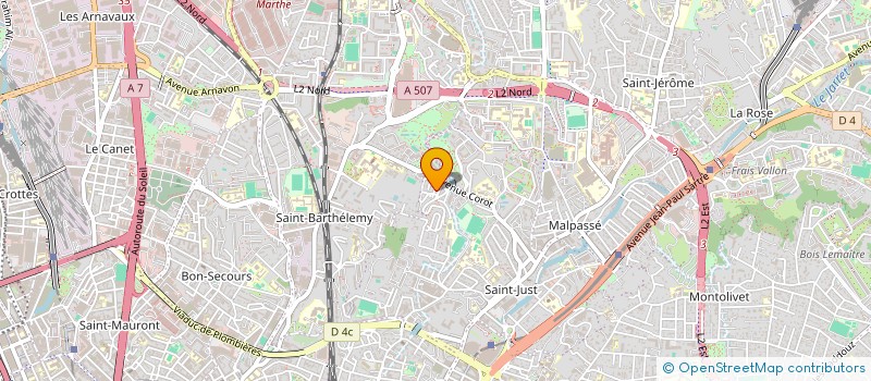 localisation de l'entreprise MONSIEUR SEBASTIEN HAMMADI à MARSEILLE