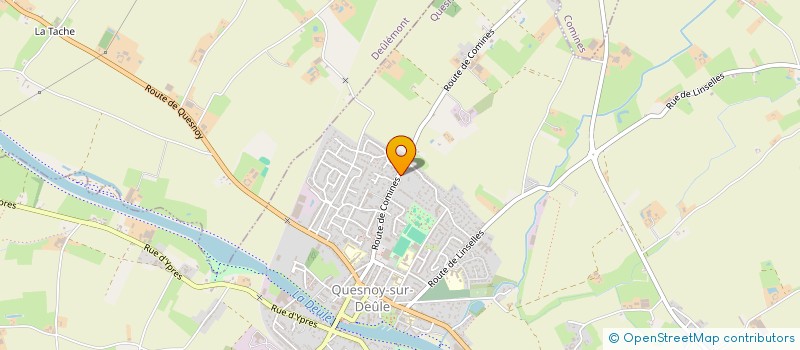 localisation de l'entreprise MONSIEUR SEBASTIEN HAMRAOUI à QUESNOY-SUR-DEULE