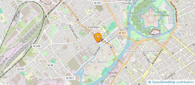localisation de l'entreprise MONSIEUR SEBASTIEN HANDOUCHE à LILLE